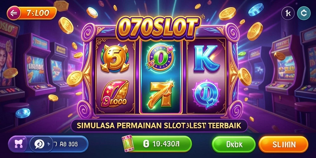 Tampilan gameplay mengasyikkan dari 070SLOT dengan berbagai tema menarik.