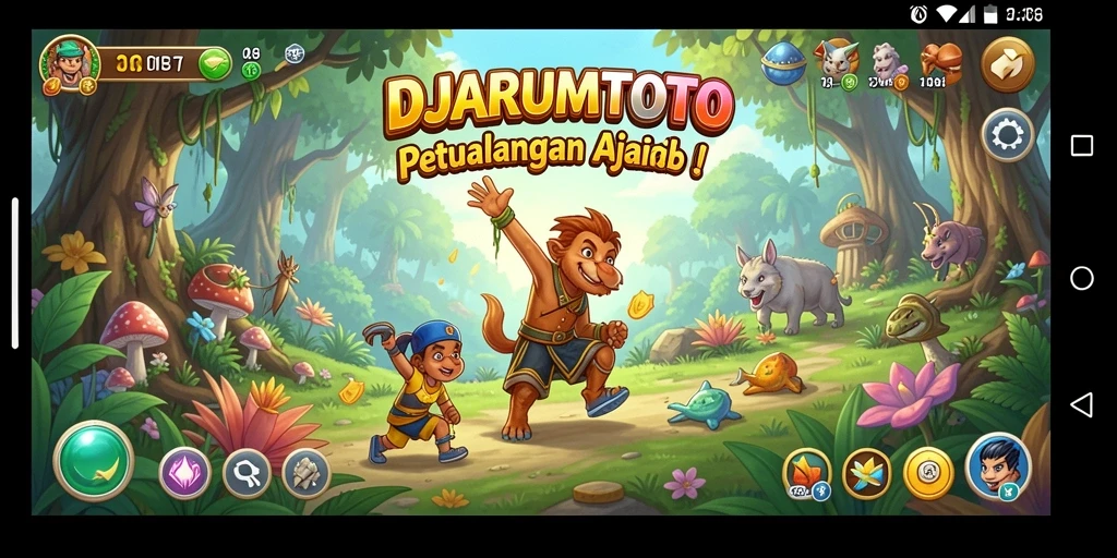 Gameplay menarik dalam DJARUMTOTO yang penuh petualangan.