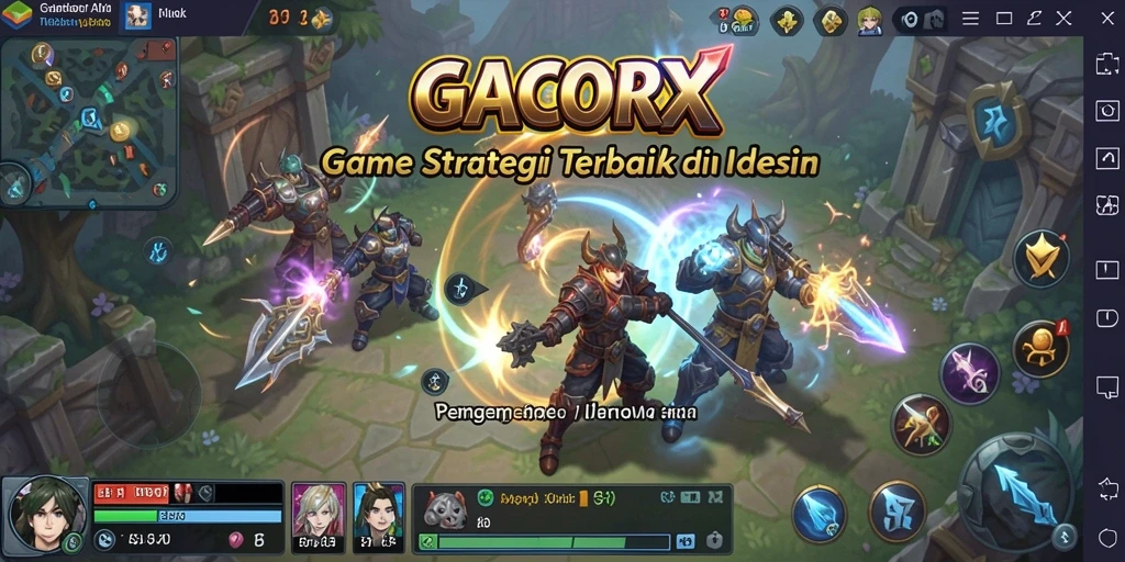 Tampilan menarik dari gameplay SLG GACORX yang penuh strategi.