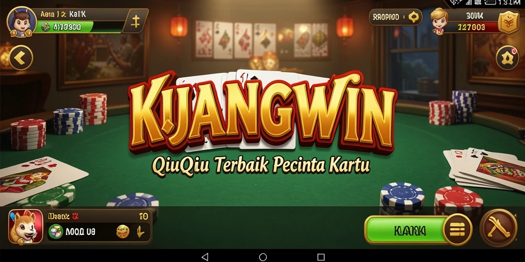 Tampilan gameplay QiuQiu yang seru dan interaktif.