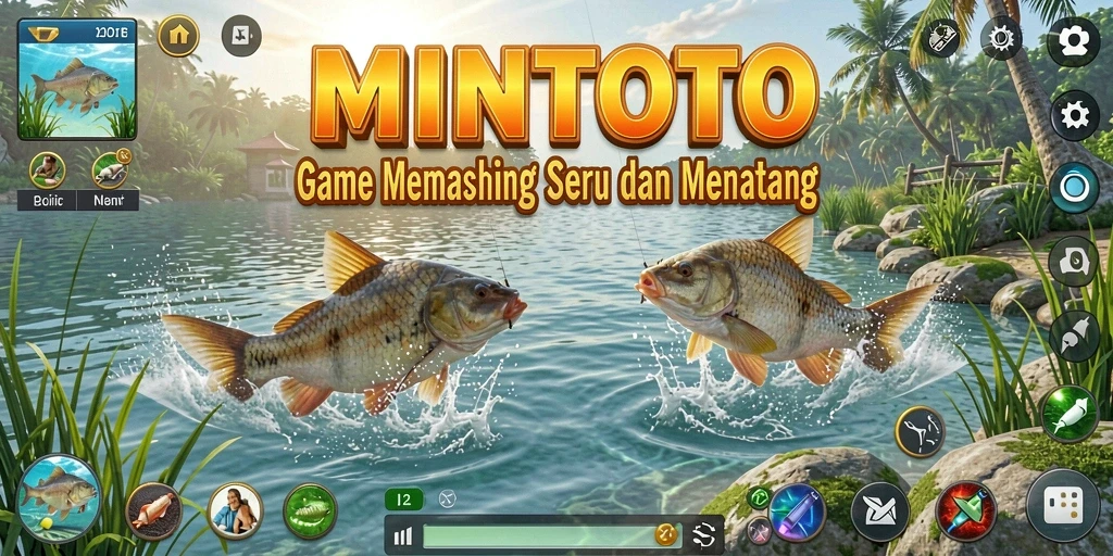 Tangkapan ikan yang menakjubkan dalam MINTOTO gameplay.