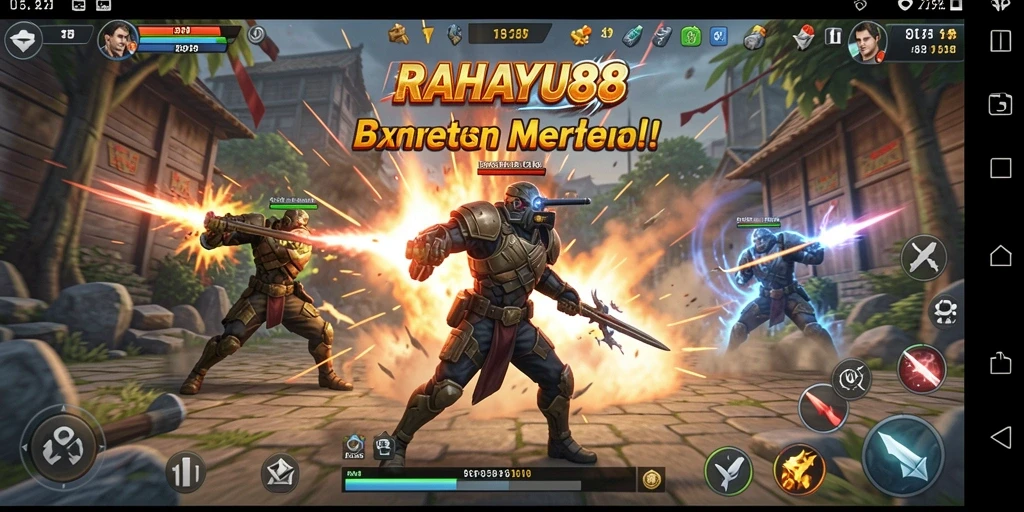 Tampilan gameplay RAHAYU88 yang menegangkan dan strategis.