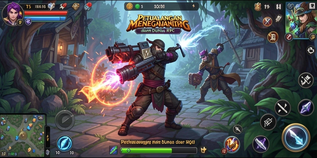 T6 menampilkan gameplay RPG yang mendalam dan penuh petualangan.