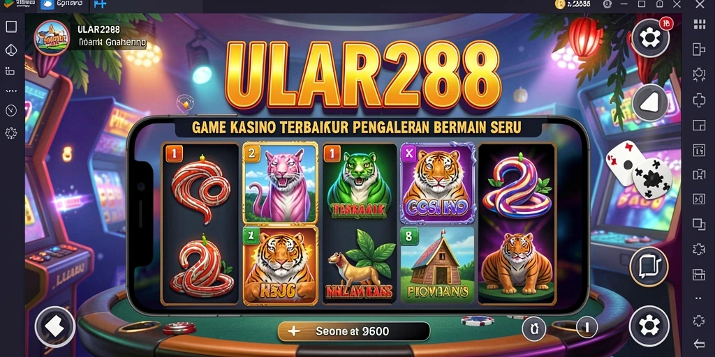 Tampilan gameplay ULAR288 yang seru dan interaktif dalam permainan Kasino.
